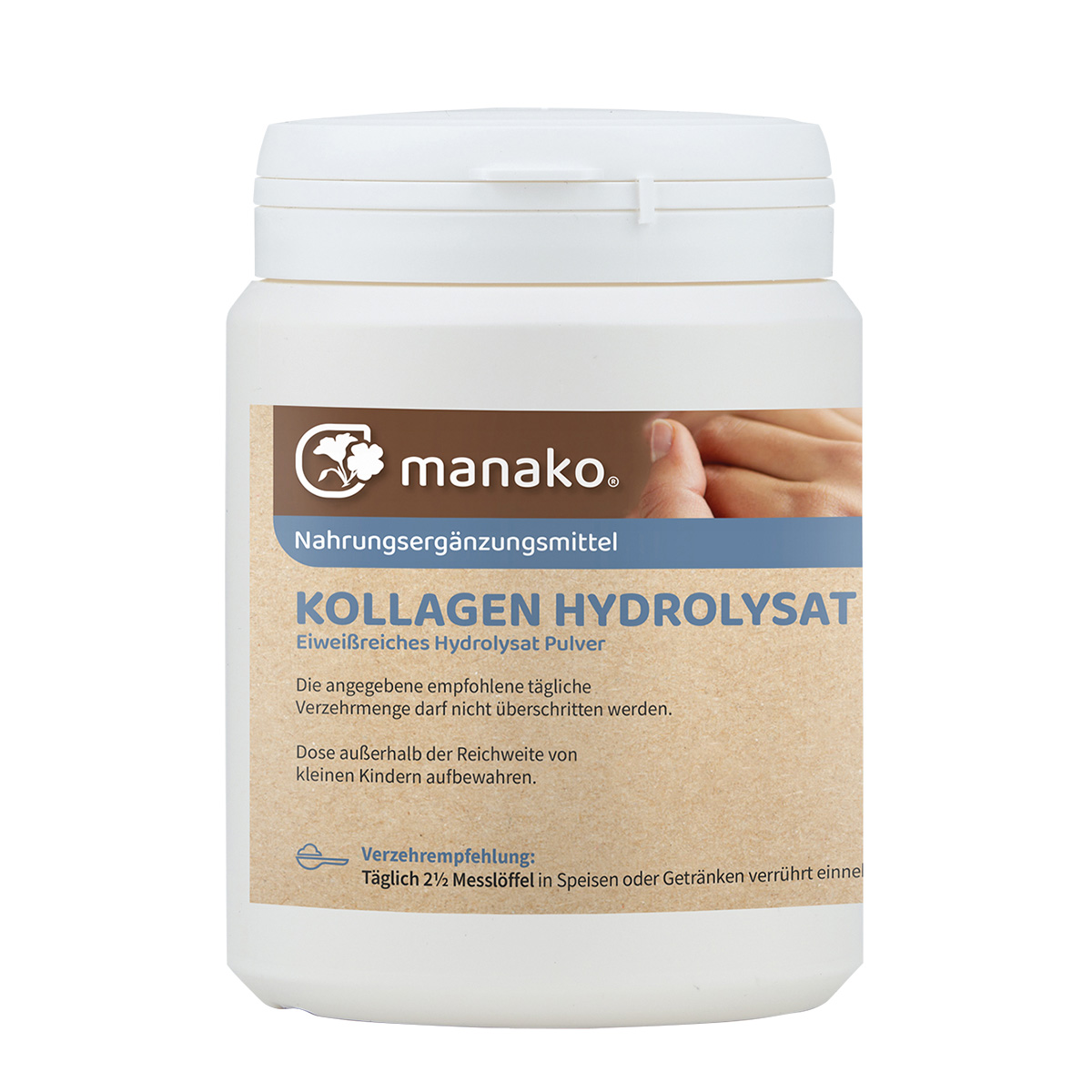 manako Kollagen Hydrolysat (Collagen) Pulver, 250 g Dose