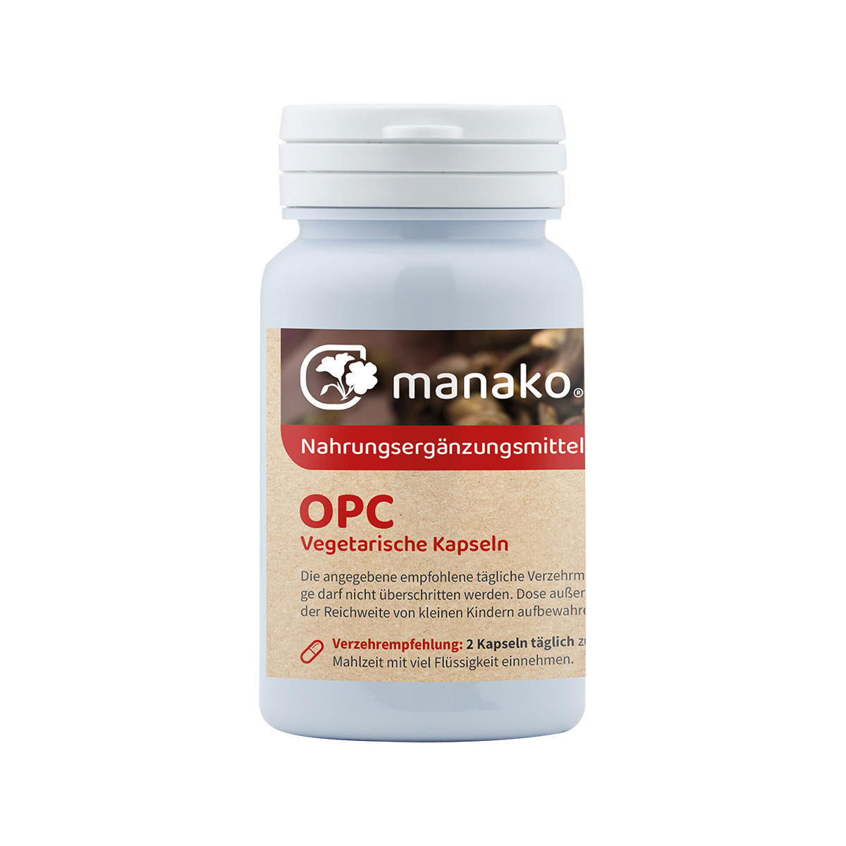 manako OPC vegetarische Kapseln, 110 Stück, Dose a 20,9 g